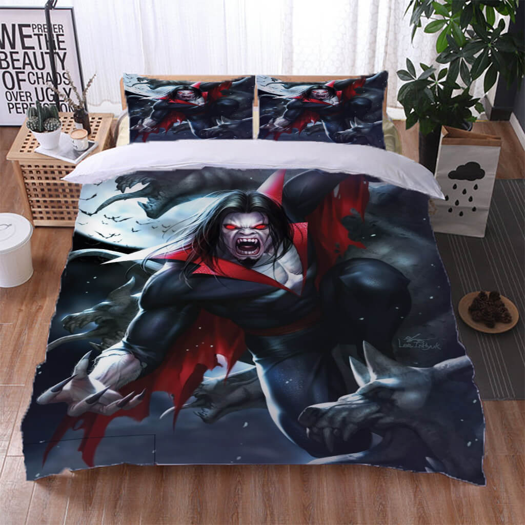Morbius Bedding Set Cosplay Quilt Cover Without Filler