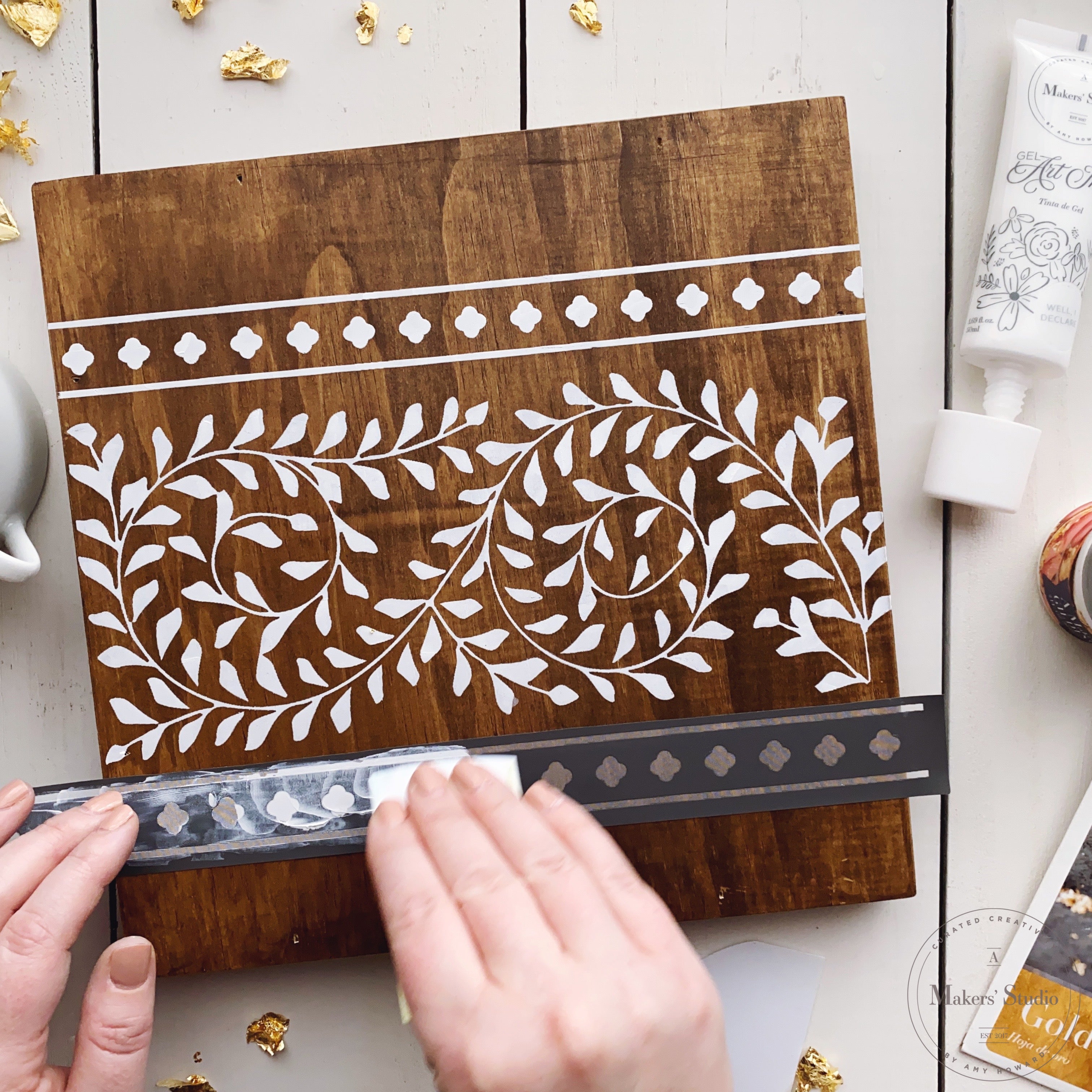 Moroccan Influence - Mesh Stencil 12x18