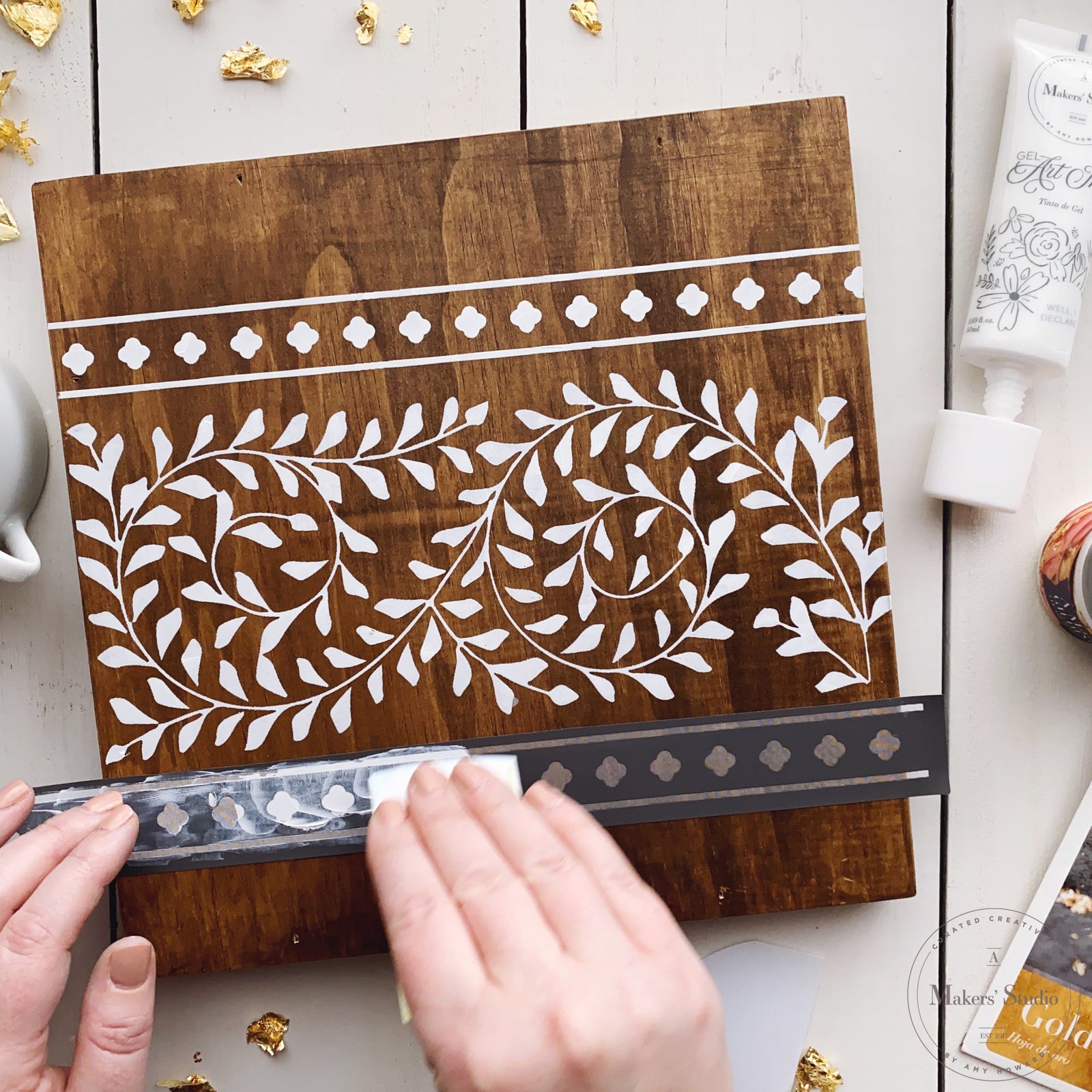 Moroccan Influence - Mesh Stencil 12x18