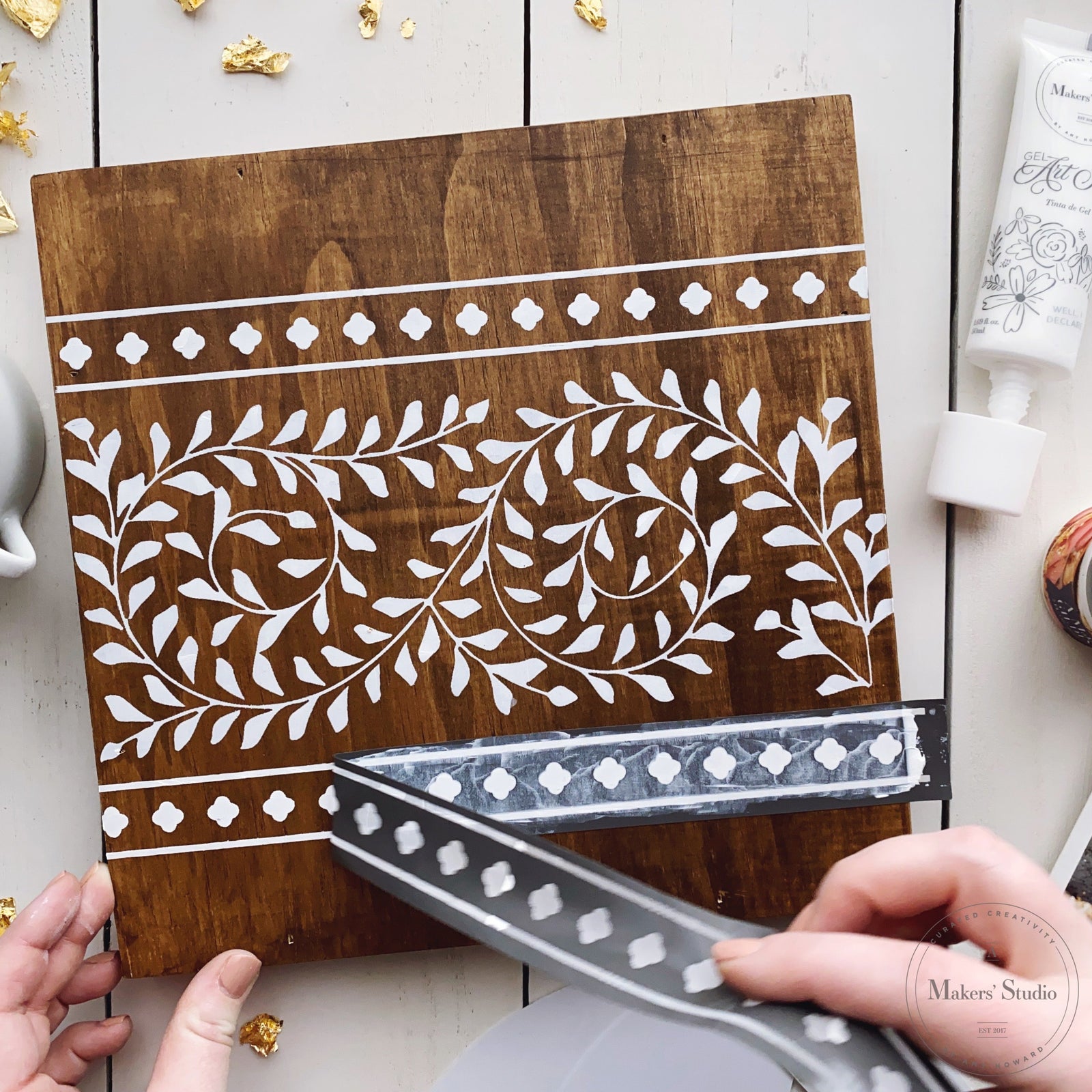 Moroccan Influence - Mesh Stencil 12x18