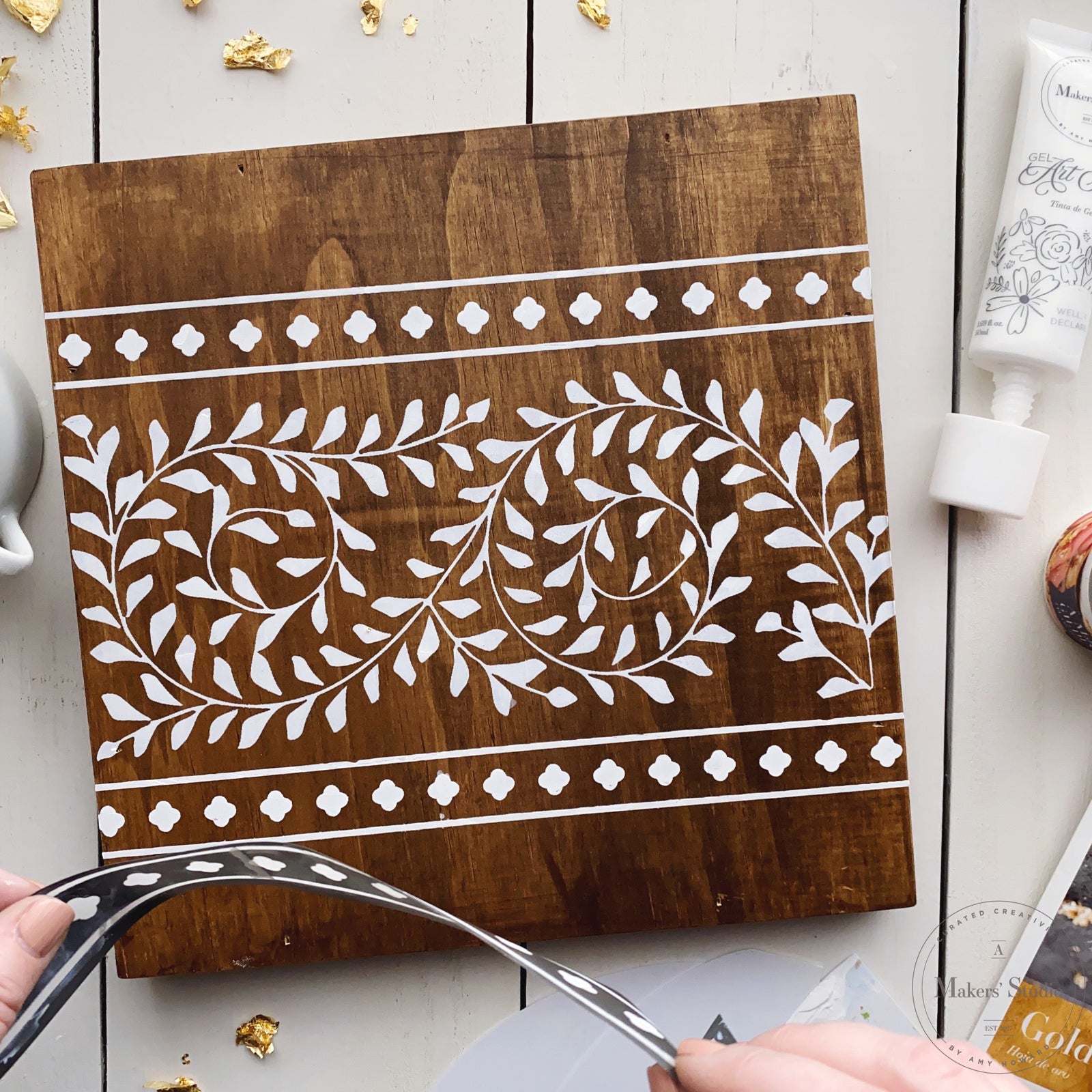 Moroccan Influence - Mesh Stencil 12x18