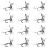 Mosquito Classic Trout Dry Fly Fishing Flies - 1 Dozen Size 10