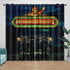 Movie Five Nights At Freddys Curtains Pattern Blackout Window Drapes