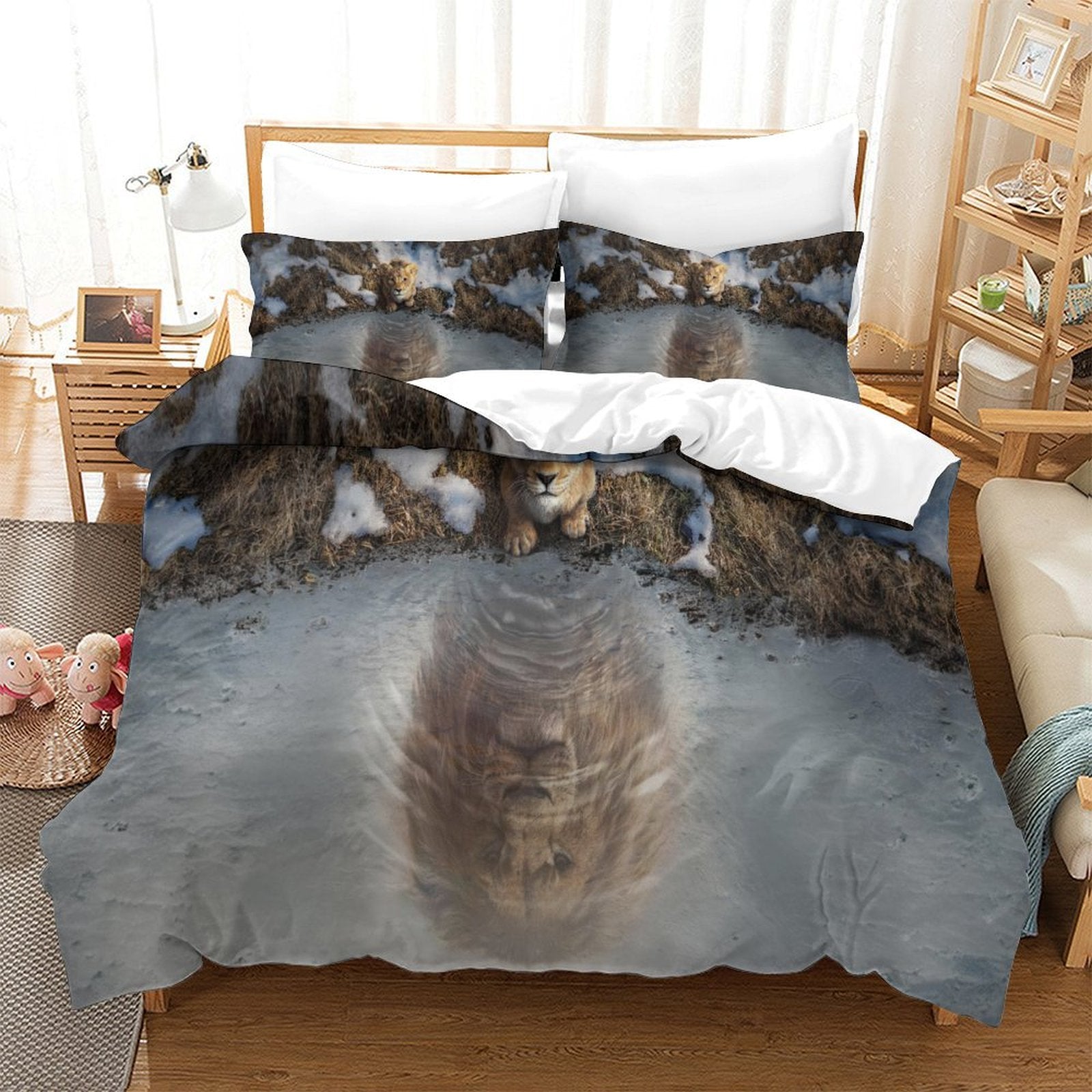 Mufasa The Lion King Bedding Set Quilt Cover Without Filler