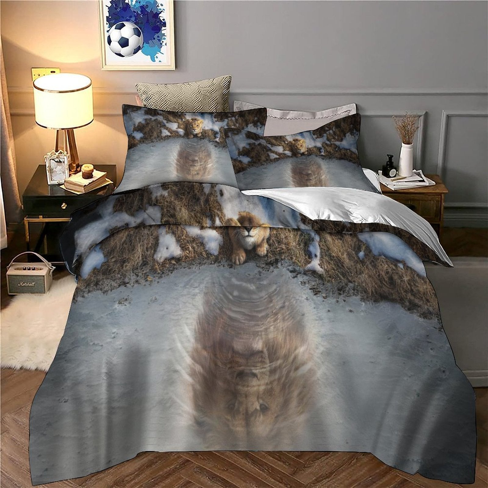 Mufasa The Lion King Bedding Set Quilt Cover Without Filler