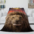 Mufasa The Lion King Blanket Flannel Throw Room Decoration