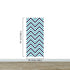 Seaside Chic Decor. Navy Blue and Teal Chevron Pattern Wallpaper. #6222