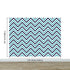 Seaside Chic Decor. Navy Blue and Teal Chevron Pattern Wallpaper. #6222