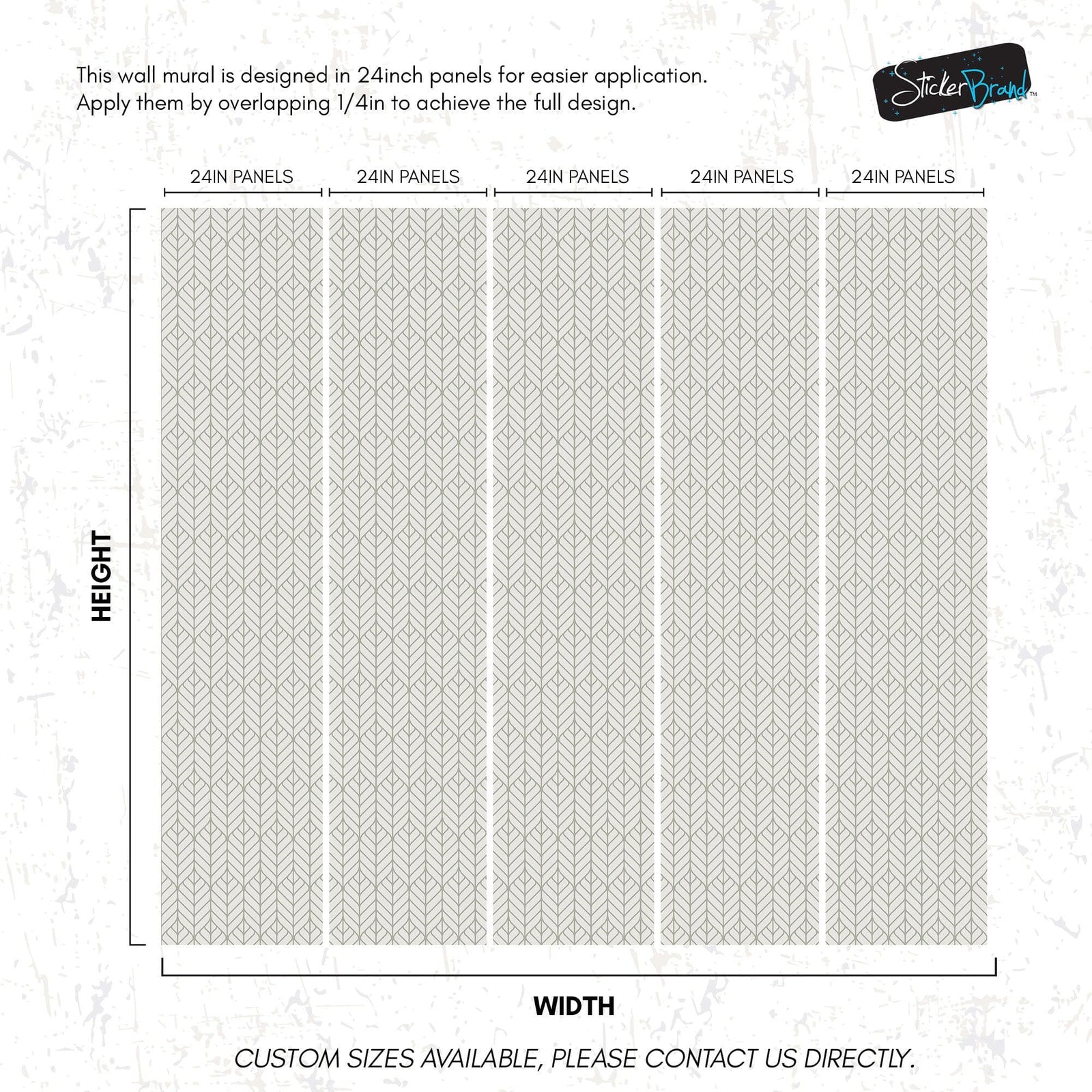 Modern Lines Wallpaper. Geometric Shape Motif Pattern. #6674