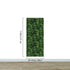 Green Leaves Pattern Wallpaper Mural. Botanical Wall Mural. #6744