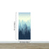 Misty Forest Wallpaper. Blue Pastel Color Mural #6772