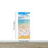 Ocean Beach Shore Wallpaper Mural. Tropical Theme Wall Decor. #6770