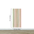 Color Vertical Stripes Pattern Wallpaper Mural. #7034