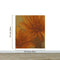 Vintage Pastel Floral Wallpaper – Yellow and Orange Botanical Flower Painting Wall Mural. #6855