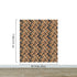 Modern Design Wooden Zigzag Panel Wallpaper Mural. #6736