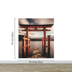 Japanese Torii Gate Wallpaper Mural. #6723