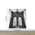 Black and White Brooklyn Bridge Wallpaper Mural. New York City Theme Decor. #6798