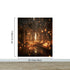 Floating Candles /  Great Hall Room Wallpaper /  Wizardly World Wall Mural. #6764
