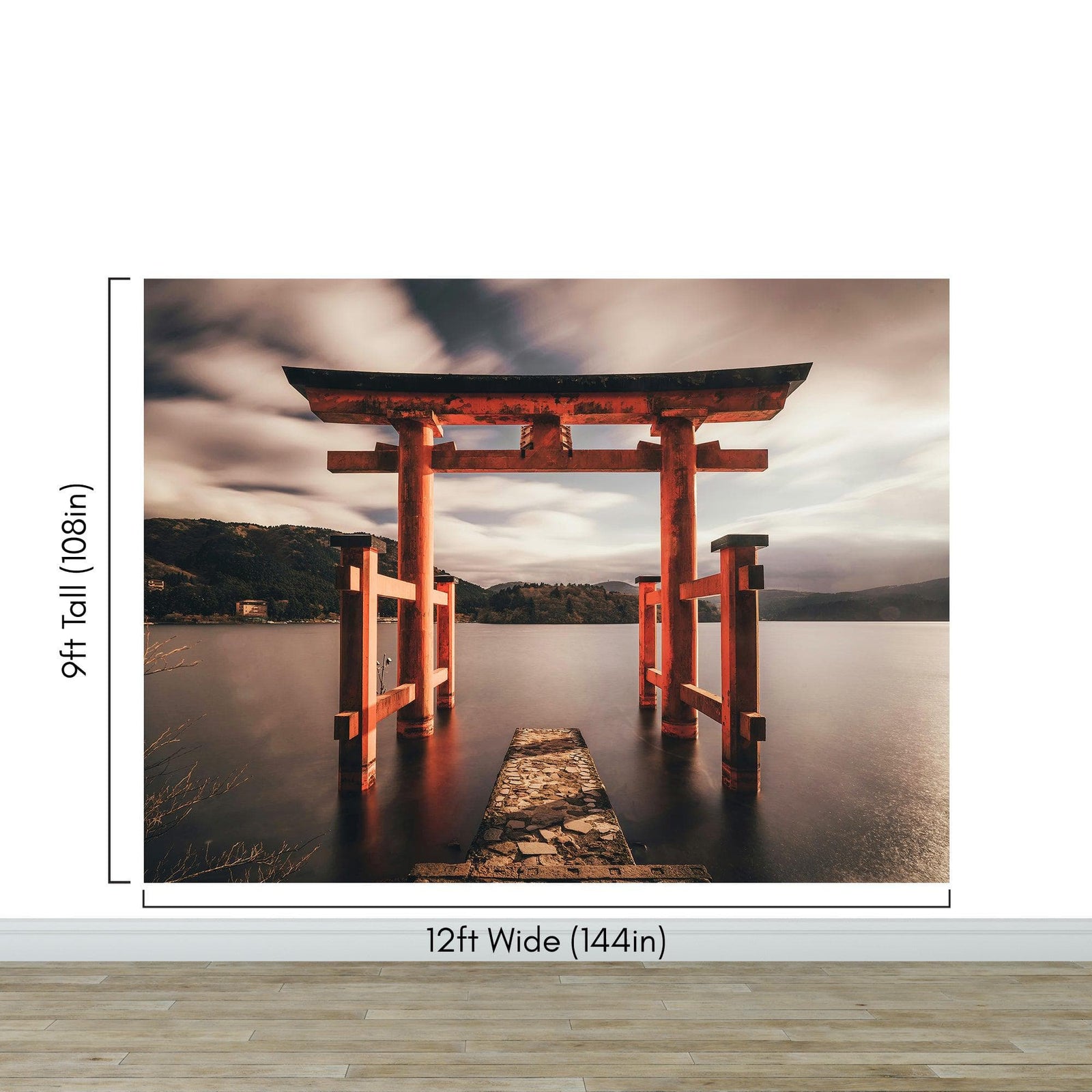 Japanese Torii Gate Wallpaper Mural. #6723