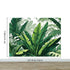 Rainforest Jungle Wallpaper. Banana Leaf Wall Mural. #6788