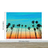 California SoCal Tropical Sunset Palm Trees Large Wall Mural. #6139