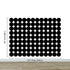 Modern Geometric Black Circle Wallpaper Mural. #6675
