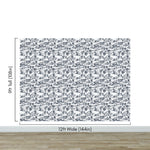 Rustic Wallpaper Peel and Stick Wall Mural. Countryside Motif Wall Decor. #6729