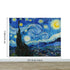 Vincent Van Gogh's The Starry Night Painting Wallpaper Mural.  #6742
