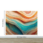 Colorful Marble Slate Wallpaper Mural. #6737