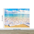 Ocean Beach Shore Wallpaper Mural. Tropical Theme Wall Decor. #6770
