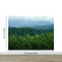 Green Forest Wallpaper Mural. Scenic Landscape Wall Mural. #6894