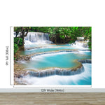 Kuang Si Thailand Waterfall Wallpaper Mural. #6041