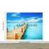 Turquoise Ocean Water Wallpaper Mural. #6150