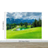 Golf Course Mountain View Wallpaper. #6767