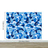 Bape Camo Wallpaper Mural. Blue Camo Streetwear Hype Beast Aesthetics. #7027