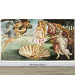 The Birth of Venus “Get Naked” Quote Wallpaper Mural #6868