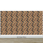 Modern Design Wooden Zigzag Panel Wallpaper Mural. #6736