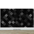 Modern Black and White Polka Dot Peel and Stick Wall Mural. #6964