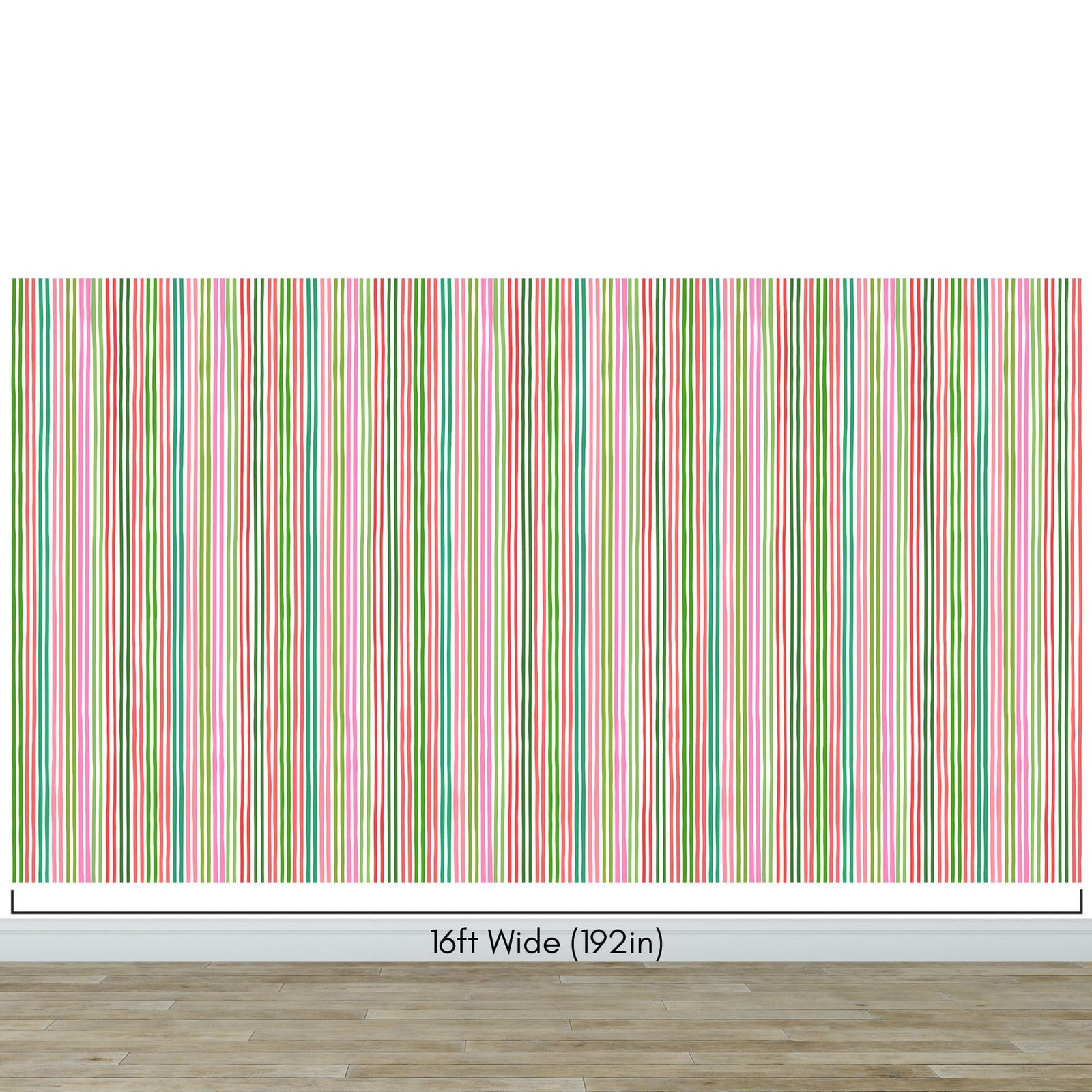 Color Vertical Stripes Pattern Wallpaper Mural. #7034