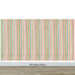 Color Vertical Stripes Pattern Wallpaper Mural. #7034