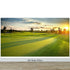 Golf Course Wallpaper. Sunset Over Golf Course. #6747