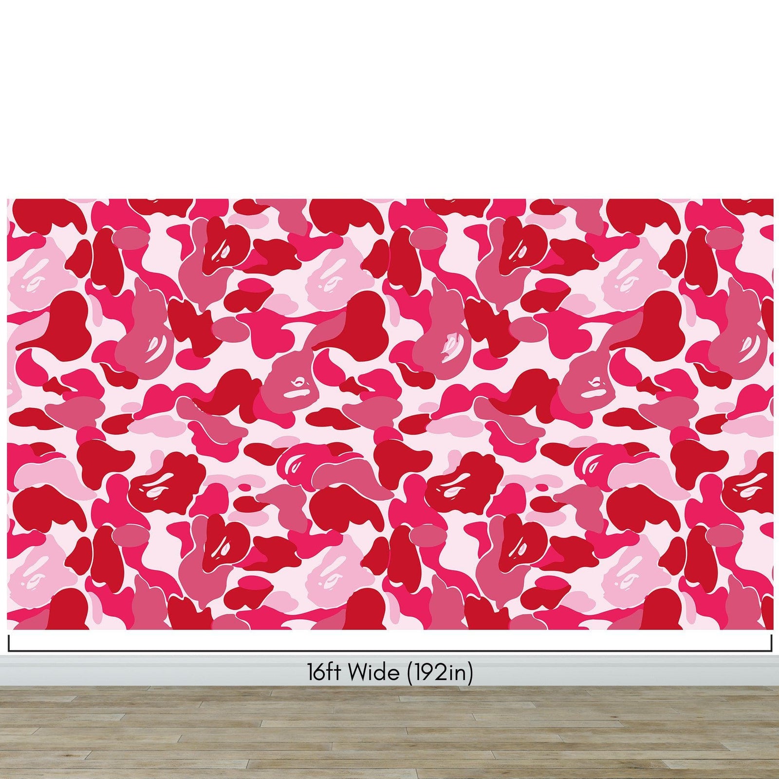 Bape Camo Wallpaper Mural. Pink Camo Streetwear Hype Beast Aesthetics. #6835