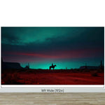 Cowboy on Horse Western Theme Wall Mural. #7068