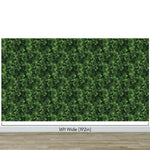 Green Leaves Pattern Wallpaper Mural. Botanical Wall Mural. #6744