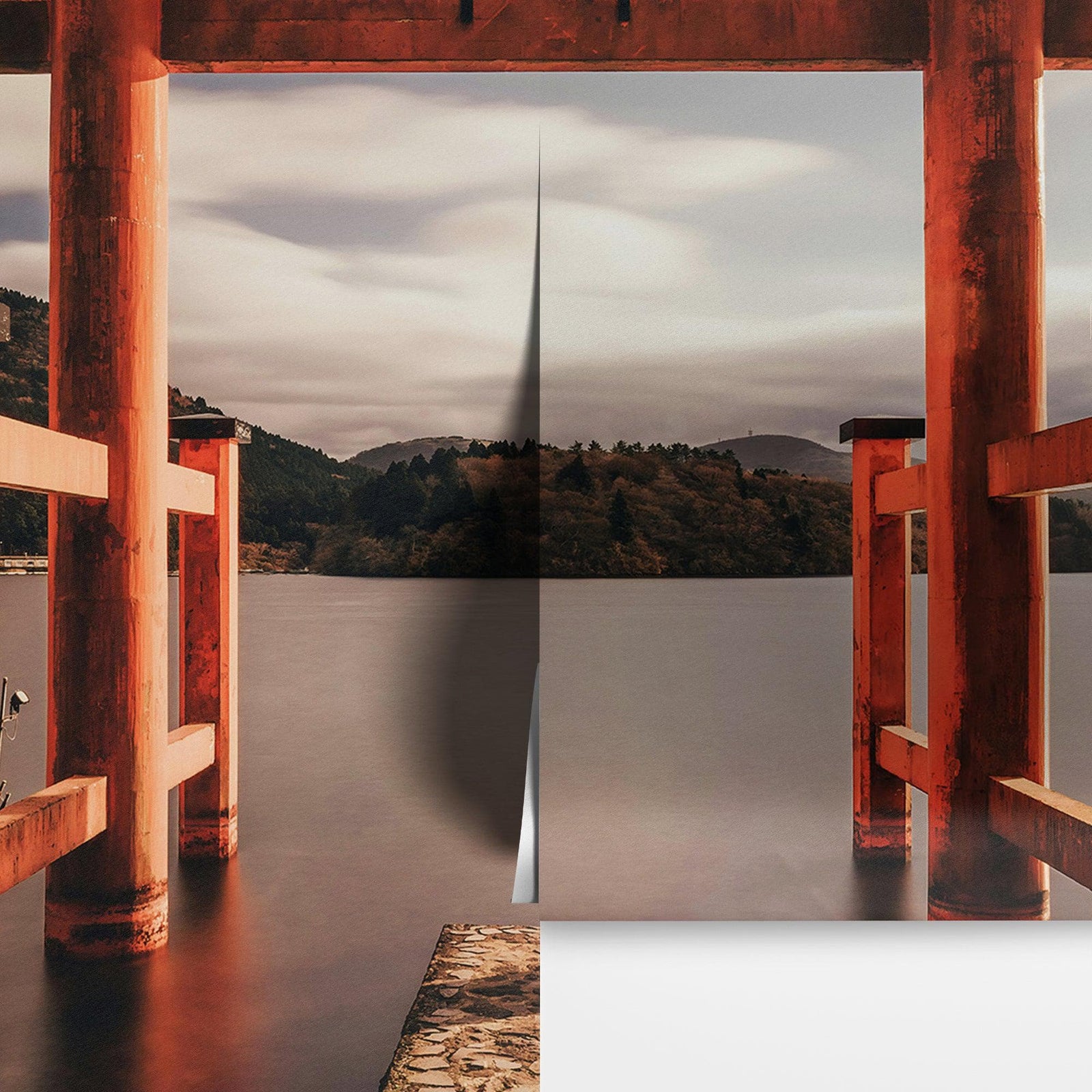 Japanese Torii Gate Wallpaper Mural. #6723