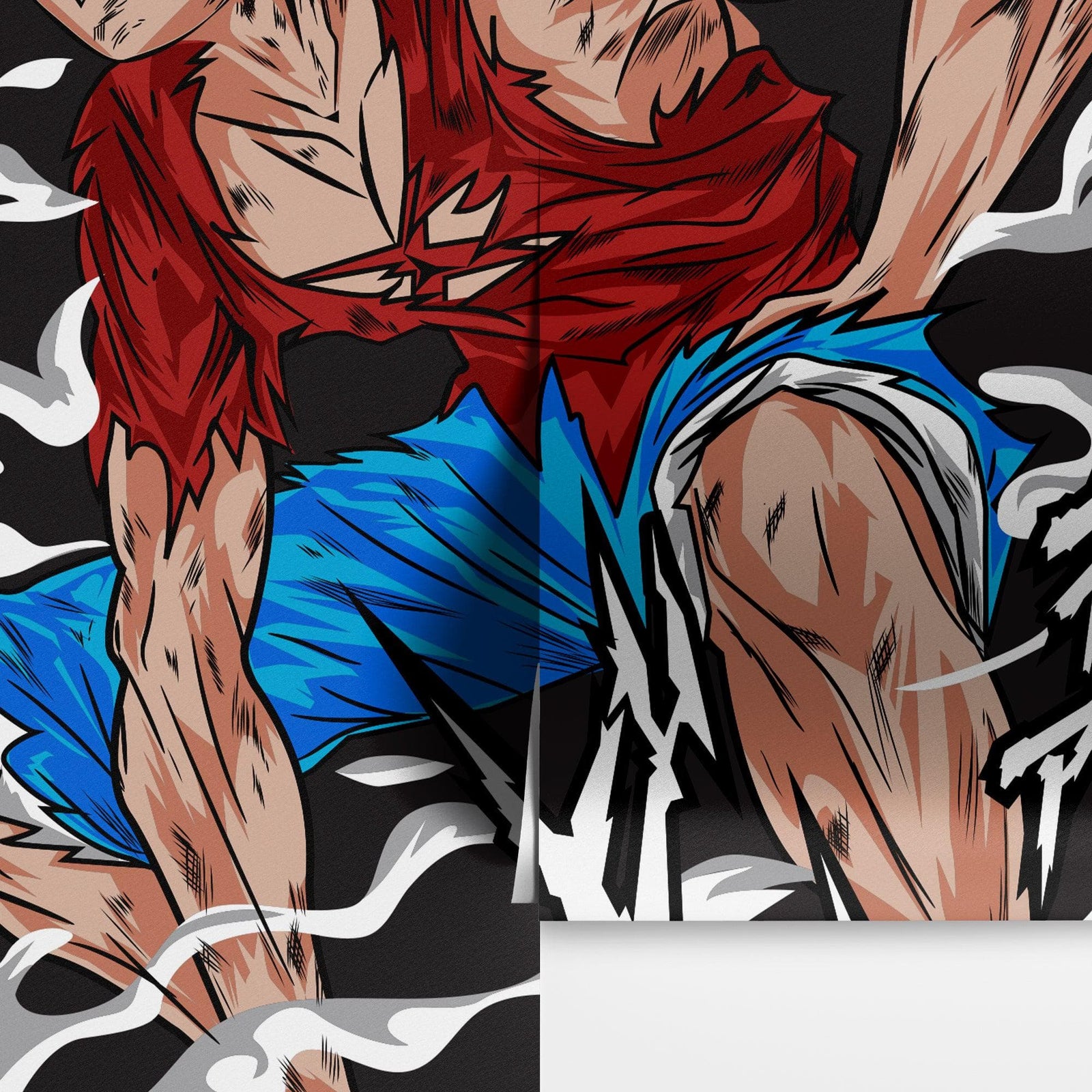 Straw Hat Pirate Anime Wall Mural Wallpaper. #A1004