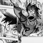 Midoriya Manga Panels Wallpaper Mural. #A1016