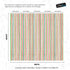Color Vertical Stripes Pattern Wallpaper Mural. #7034