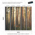 Forest Wallpaper Mural. Woodland Country Theme / Farmhouse Wall Decor. #6777