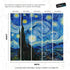 Vincent Van Gogh's The Starry Night Painting Wallpaper Mural.  #6742